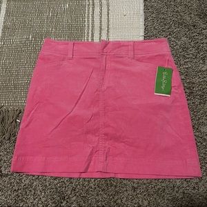 Lily Pulitzer SZ 4 Hot Pink Mini Skirt